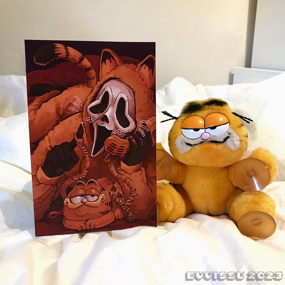 Image of GARFFACE A5 PRINT + FREE STICKER