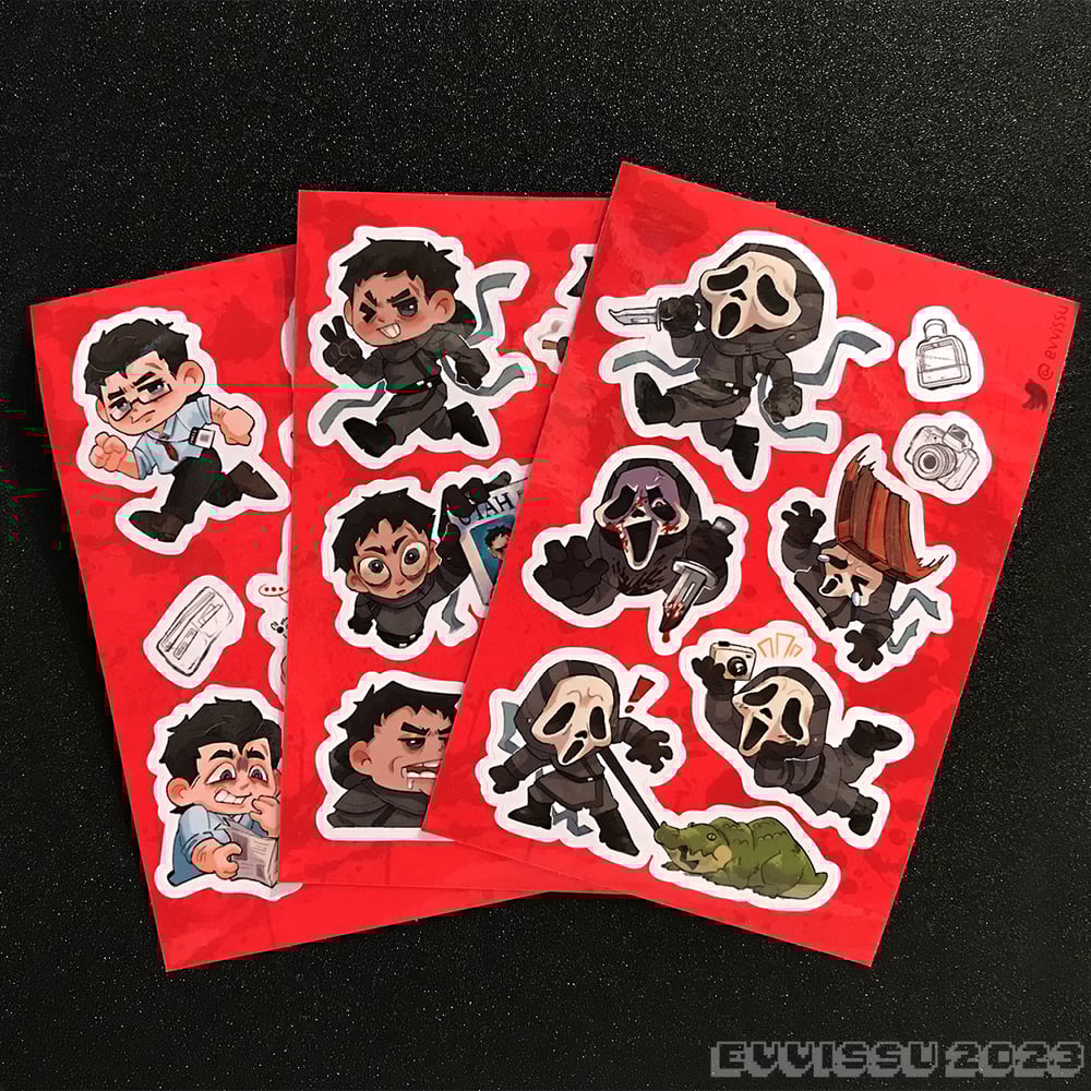 Image of GHOST OF ROSEVILLE STICKER PACK