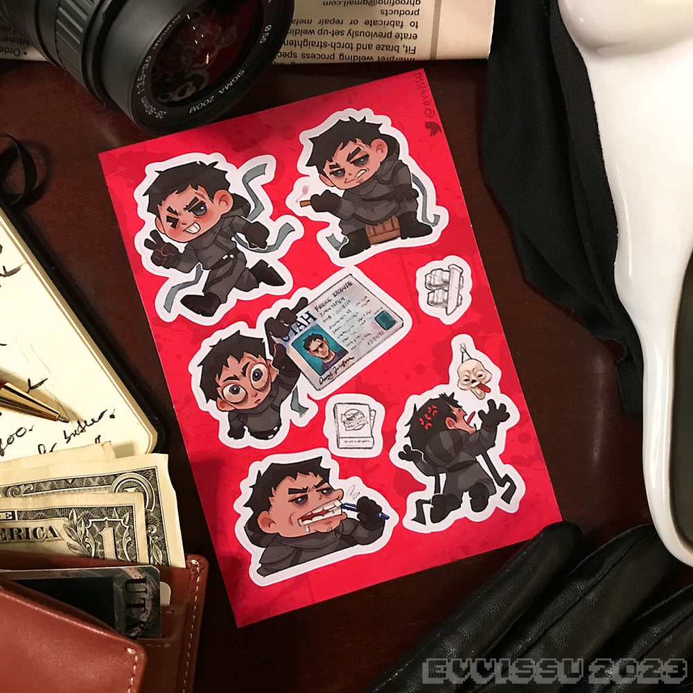 Image of GHOST OF ROSEVILLE STICKER PACK