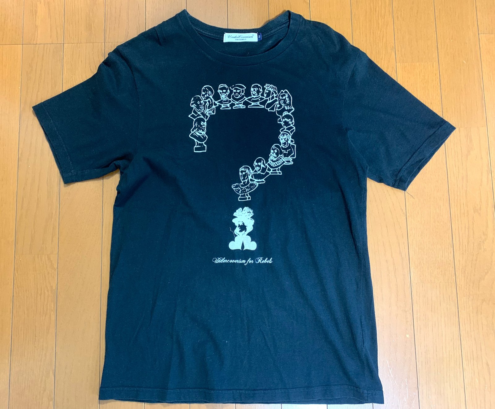 Undercoverism undercover question mark printed t-shirt