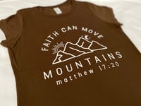 Image 2 of Faith Can Move Mountains in White Vinyl