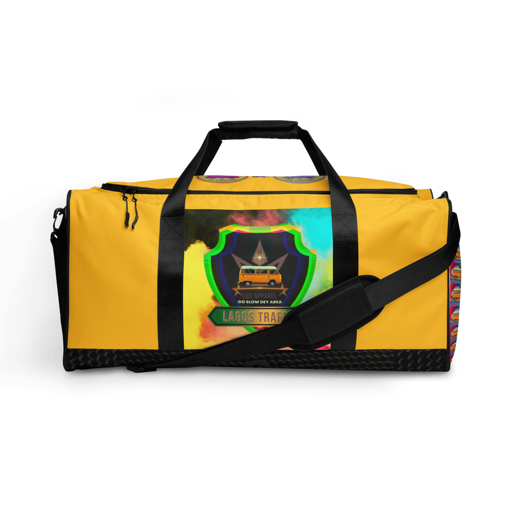 URBAN VOGUE COUTURE WEEKENDER BAG - LTC LOGO YELLOW