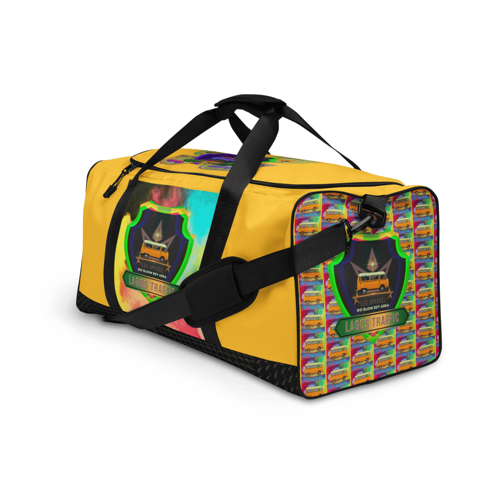 URBAN VOGUE COUTURE WEEKENDER BAG - LTC LOGO YELLOW