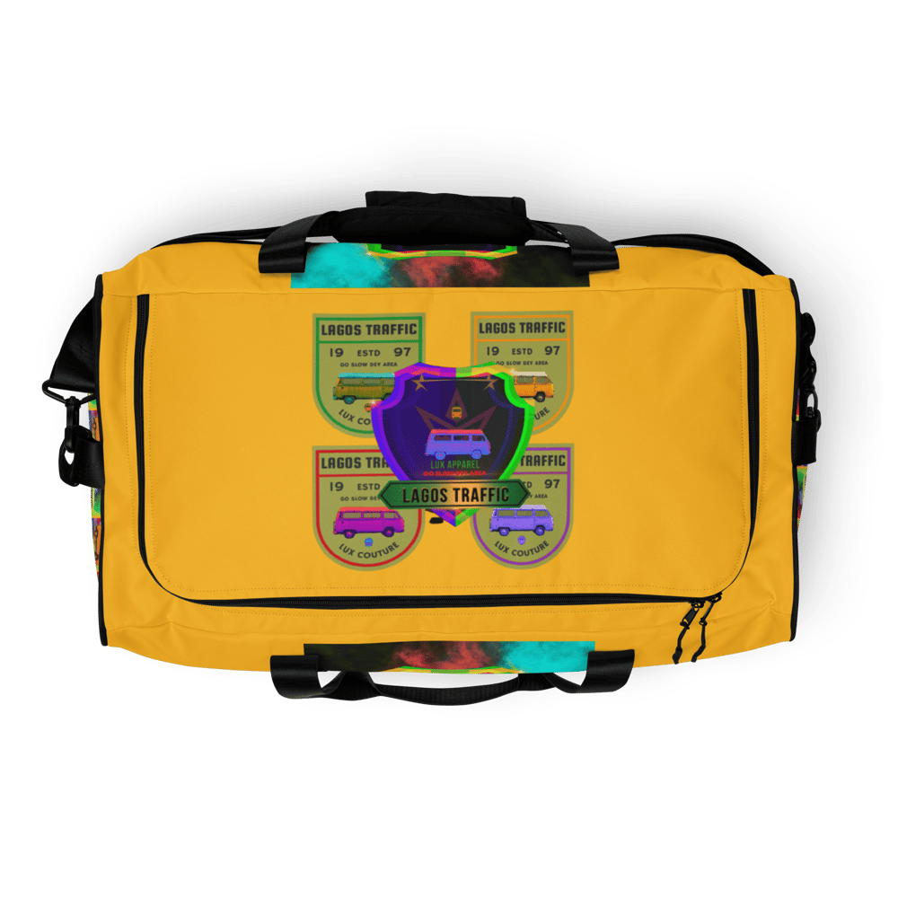 URBAN VOGUE COUTURE WEEKENDER BAG - LTC LOGO YELLOW