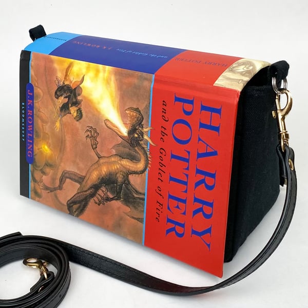 Image of Goblet of Fire Book Purse, Harry Potter (MADE TO ORDER)