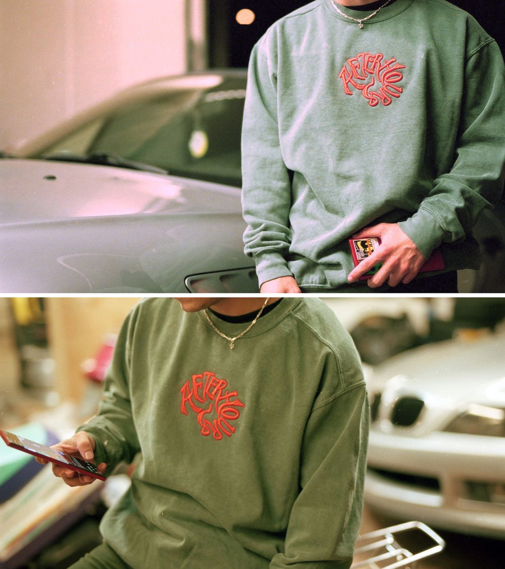 After Hours - Spiral Crewneck