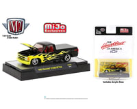 M2 MACHINES 1993 Chevrolet C1500 SS 454 MiJo Exclusive Black Yellow Flames