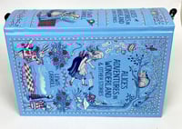 Image 2 of Alice in Wonderland, Through the Looking Glass Book Purse, Lewis Carroll (MADE TO ORDER)