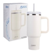 Image 1 of Oasis Stainless Steel Commuter Travel Tumbler 1.2L Alabaster White