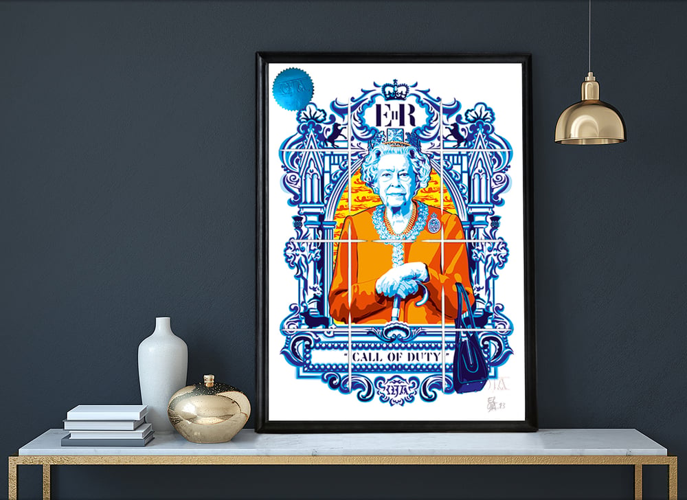 Elizabeth II Queen — Art print