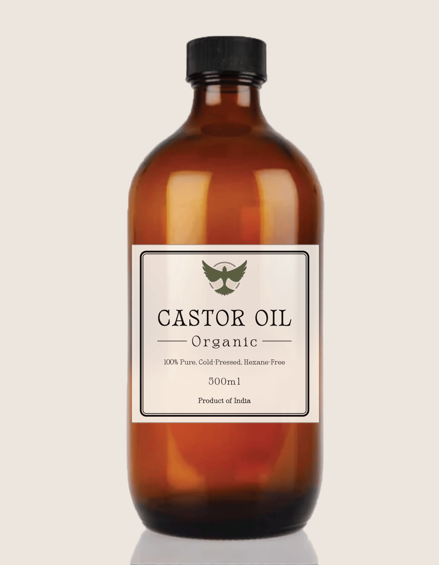 Image of 500ml Organic Castor Oil 