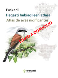 ENVIO A DOMICILIO: Atlas de Aves nidificantes de Euskadi 