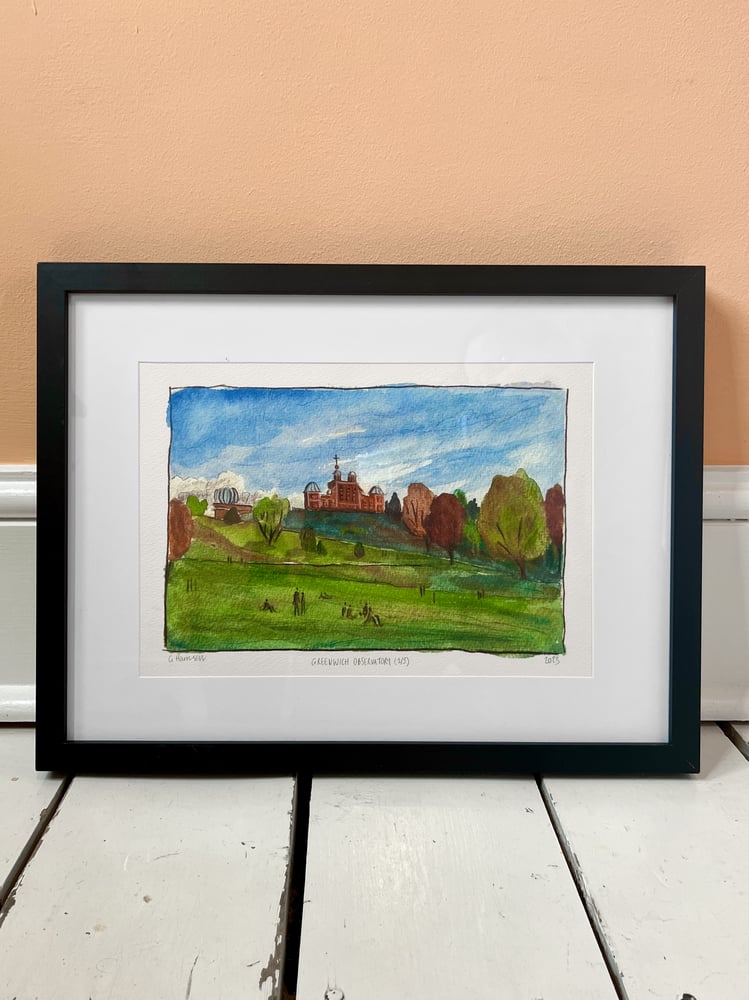 Image of greenwich royal observatory print
