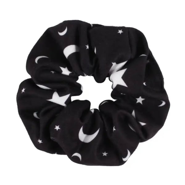 Image of Moon and Stars hair scrunchie