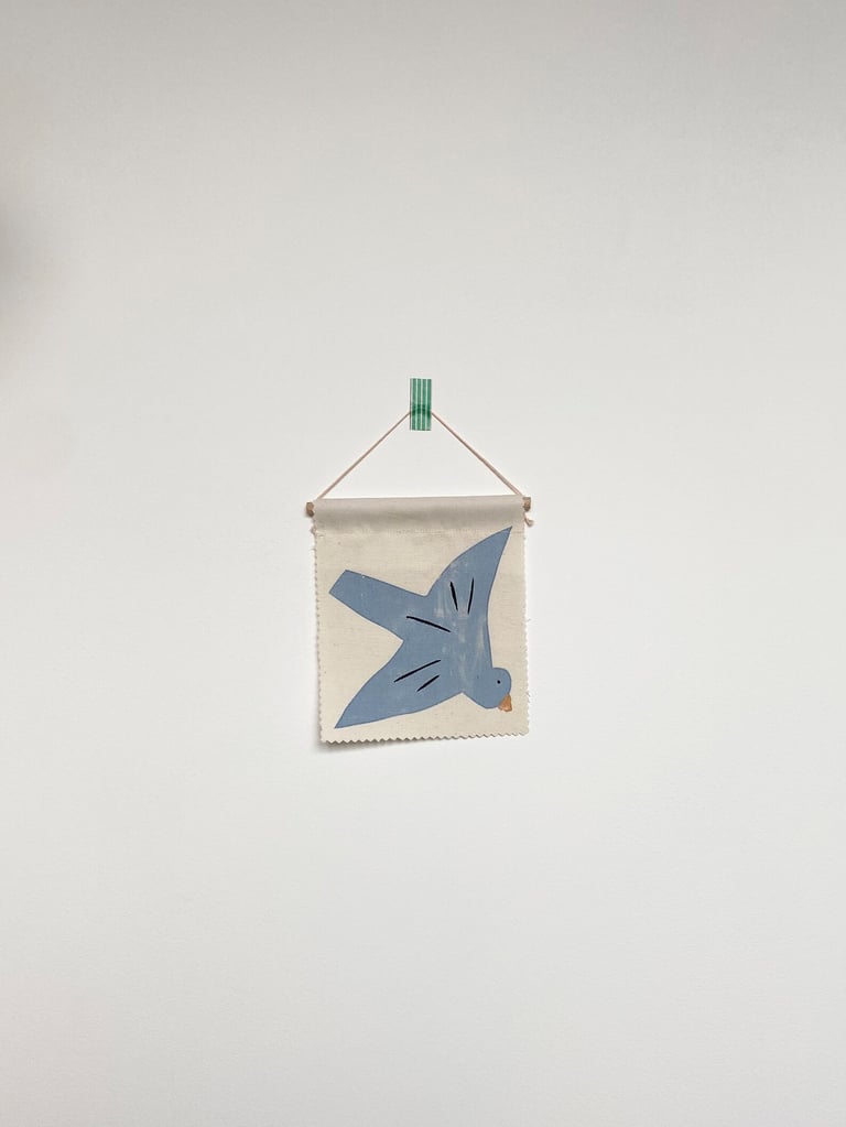 Mini fanion " oiseau "