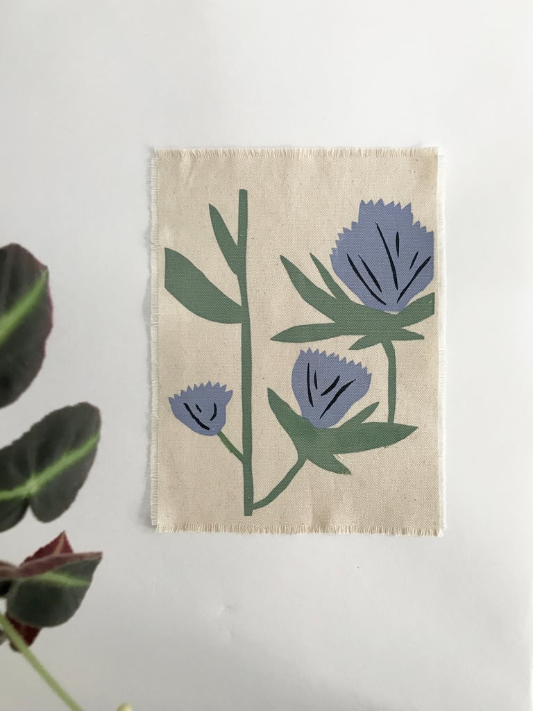 Tenture " mille fleurs "