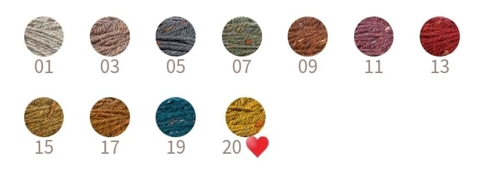 Rosarios 4 Terra Tweed - Disponível em loja física