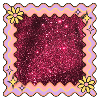 Fuchsia fine Glitter