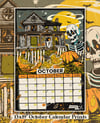 2023 October Calendar Print