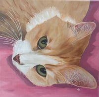 Image 2 of Custom Pet Portrait - Acrylic on Canvas Panel