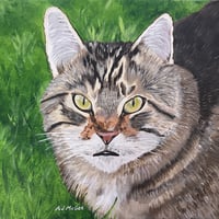 Image 4 of Custom Pet Portrait - Acrylic on Canvas Panel