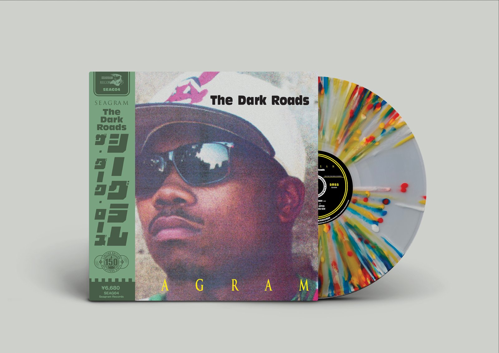 LP: SEAGRAM – The Dark Roads 1992-2022 Reissued by Seagram Records  (Oakland, CA)