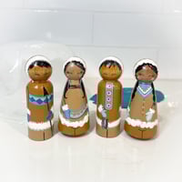 Image 1 of Custom character peg dolls