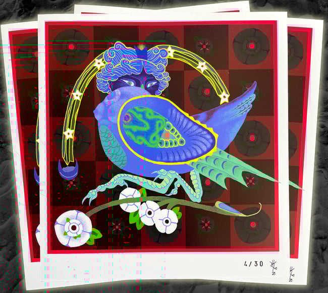 Harpy Appearance - Digital Print