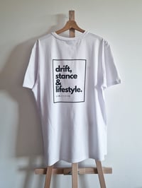 Image 4 of DRIFT, STANCE & LIFESTYLE WHITE TEE
