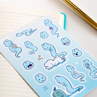 Image 3 of GHOST BUN STICKER SHEET