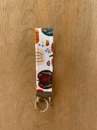Image 3 of Colorful Pumpkin Fabric Key Fobs - Free Shipping!