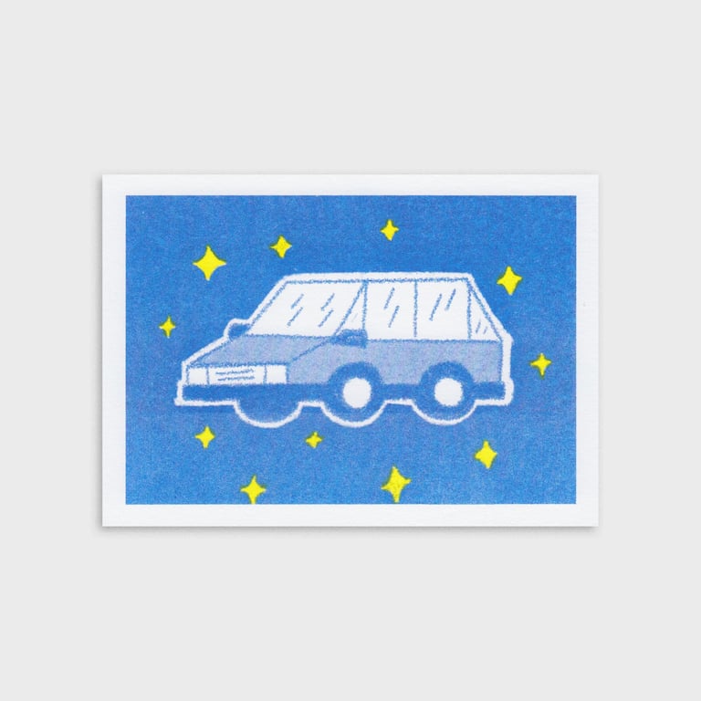 Carte "Le monde est à toi" - Lucien Lucien