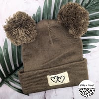 Image 1 of HAT: Pom Pom Heart