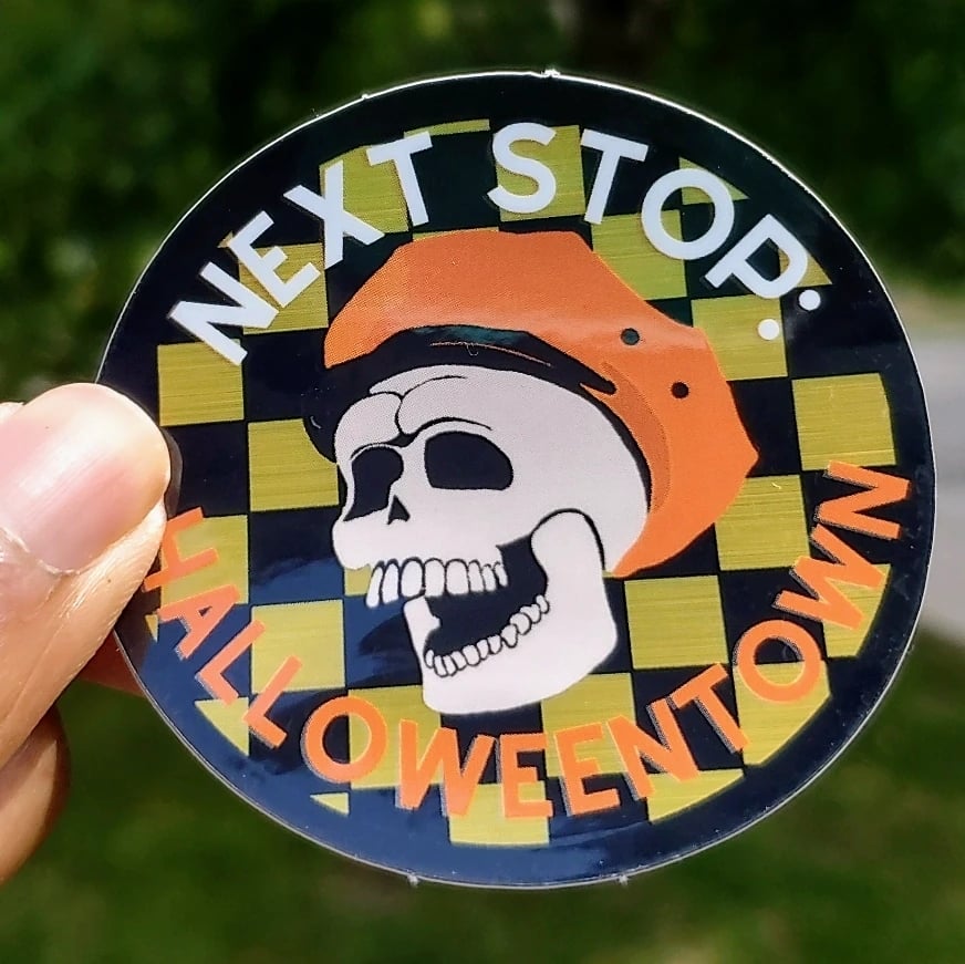 Image of Benny Halloweentown Sticker