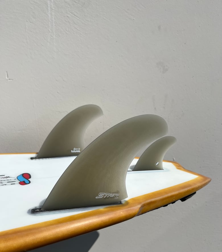 Image of Futures Custom Stretch TWIN-FIN template/ + Trailer