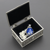 925 Sterling Silver The Vampire Diaries Katherine Pierce Daylight Necklace Nature Lapis With Retro 