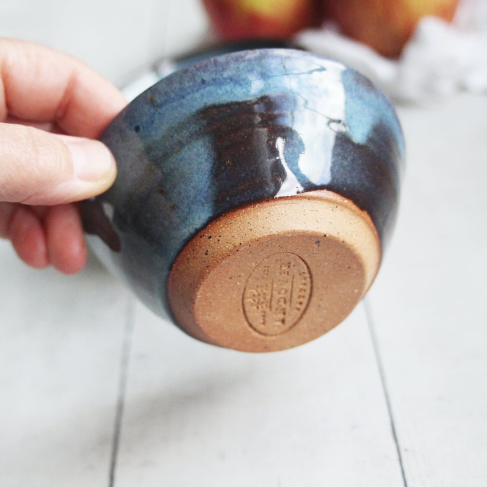 Andover Pottery — Three Small Ceramic Pottery Bowls, Kitchen Prep