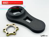 Image 3 of Sprint Car Hub and Spindle Nut Wrench (Winters Style)