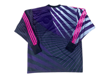Image of adidas Icon West Germany Goalkeeper Jersey Purple, Grey & Pink Size Large