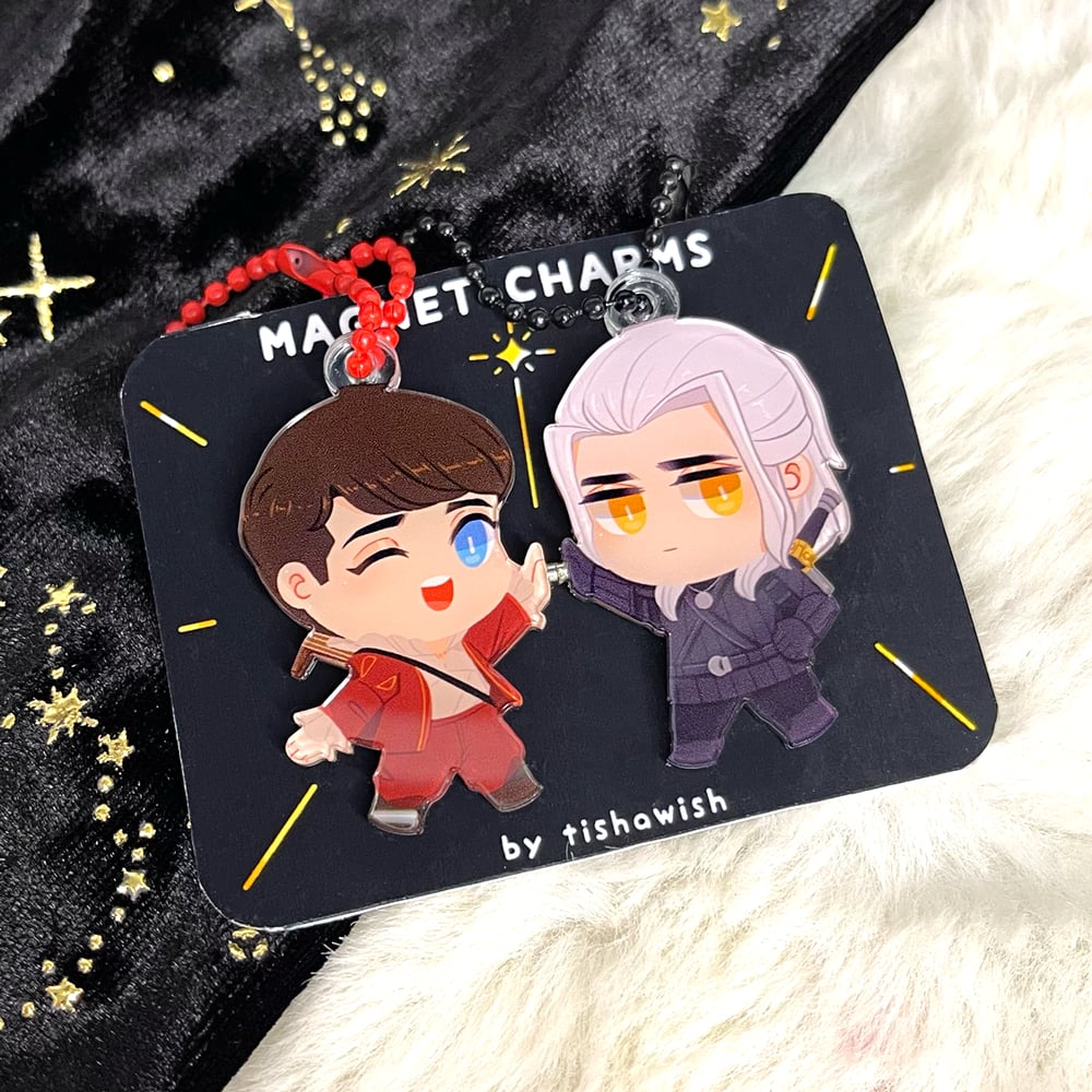 [Magnet Charm] Witcher Magnet Charms