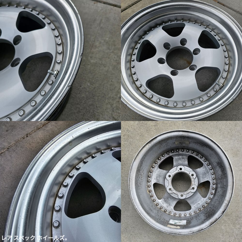 16x8 -1 Gino Two 5 Spoke 6x139.7