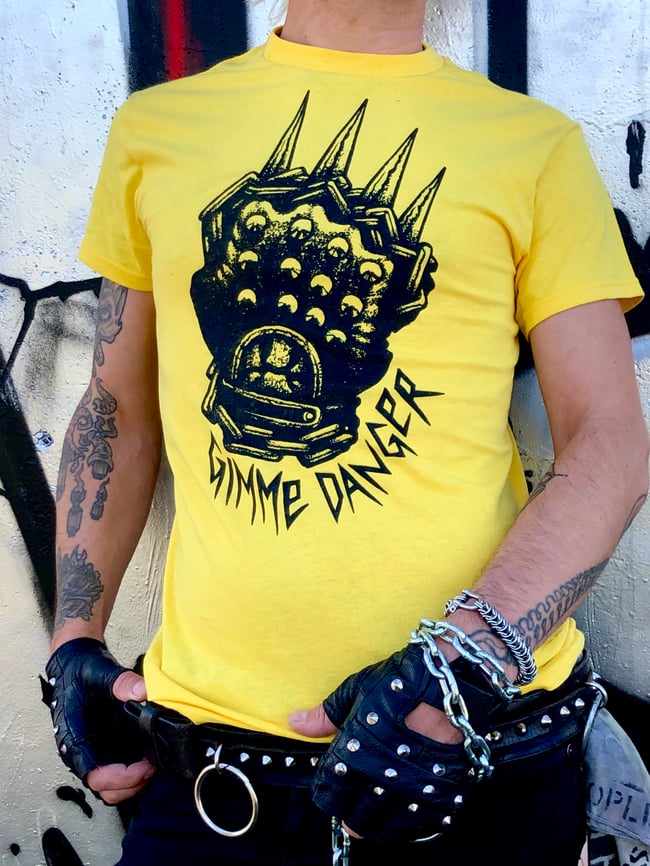 "Danger" T-shirt Y