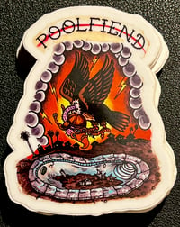 Image 1 of PoolFiend Vultures eyes vinyl sticker