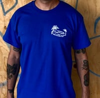Image 3 of PoolFiend of California T-Shirt "Pool Service Blue"