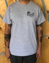 Image 3 of PoolFiend of California Grey T-Shirt