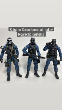 Image 1 of Rainbow 6 seige headsculpts.