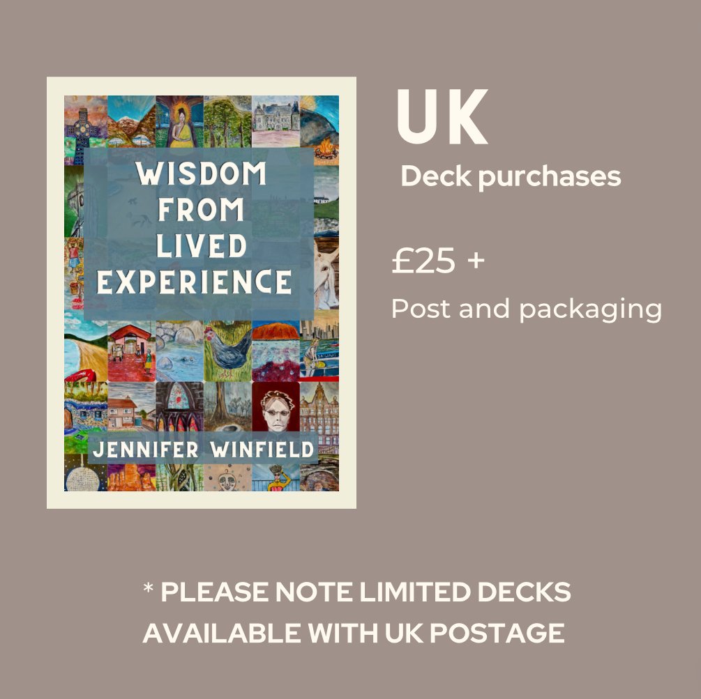 Image of Wisdom From Lived Experience Deck + Guidebook  (UK ONLY purchases)