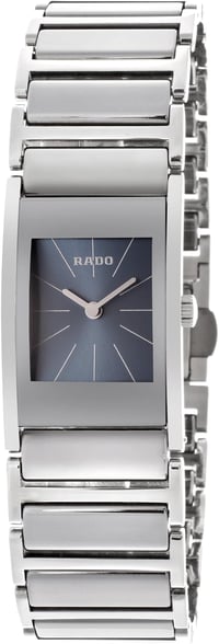 Image 1 of Rado Women's Integral Jubile Blue Dial Stainless Steel & Ceramic