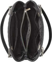 Image 3 of Kate Spade Natalia Tote Bag Women's Leather Large Handbag (Black)