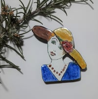 Image 1 of Enamel Brooch - Sweet Jane (EJ0034)